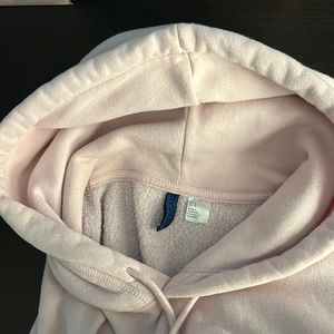 H&M Mens Large Light Pink Sweater w/ Hood